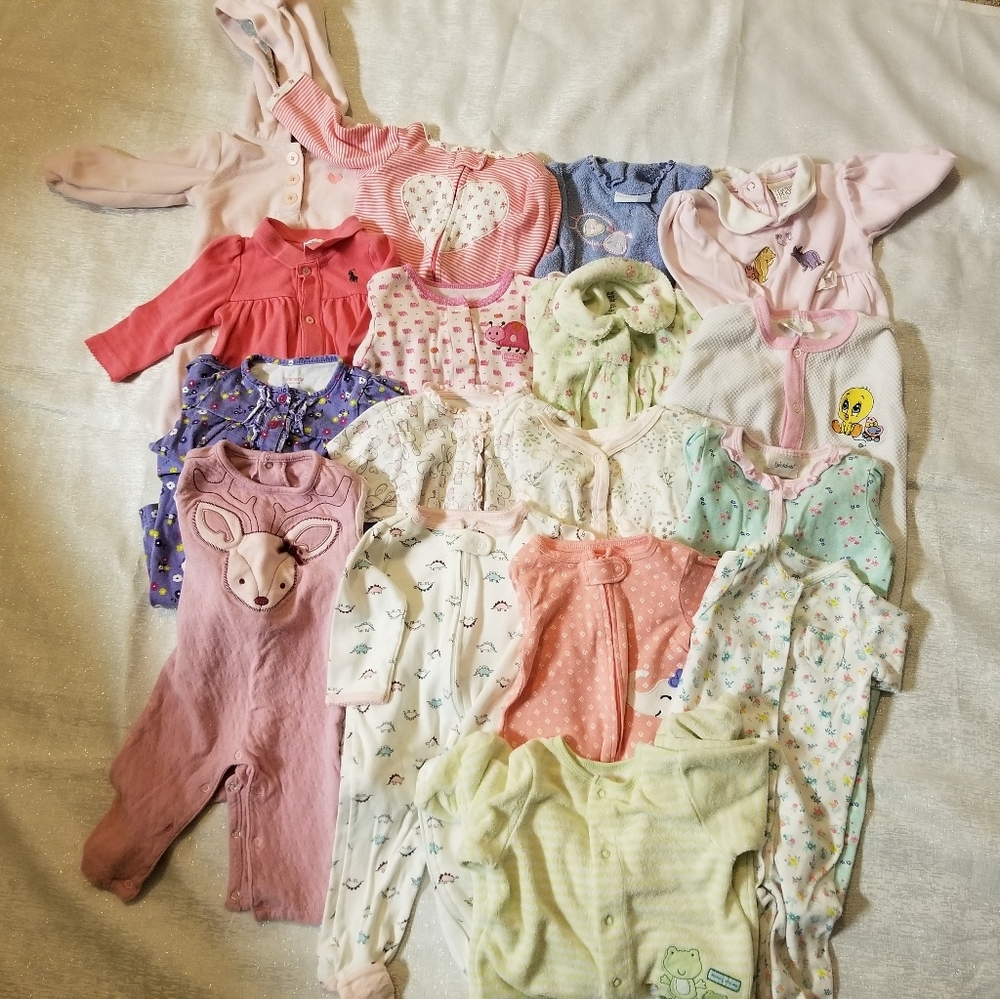 Pjs lot baby girl